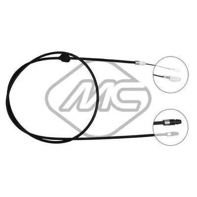 Трос ручника MER CLASSE E 200-220D-300-420D ANT. пер Metalcaucho 80953