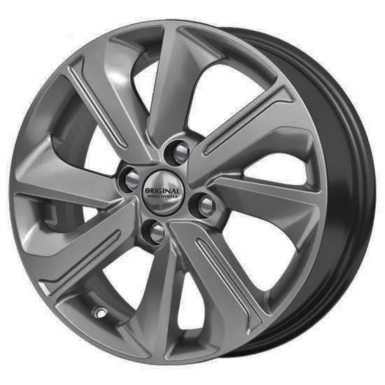 Диск литой R15 6J 4x100/54.1 ET46 СКАД KL-319 Графит 3300027