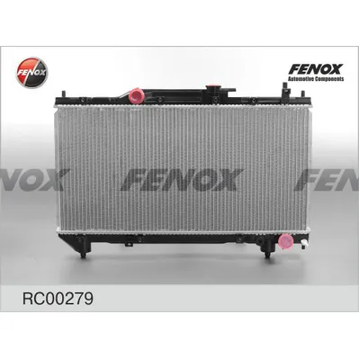 Радиатор охлаждения TOYOTA AVENSIS 2.0 97-00 MT 658X322X16; ПАЯНЫЙ FENOX RC00279