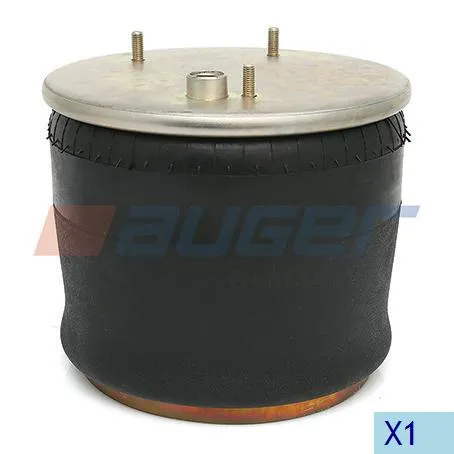 Пневмоподушка со стаканом (3 шп. возд. 1 отв.) M22х1.5 AUGER AU34836K16