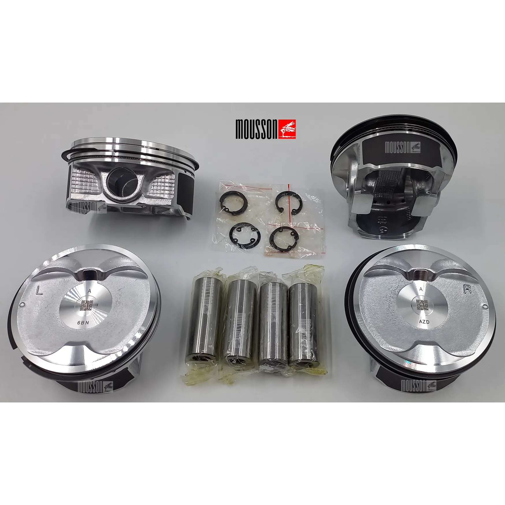 Поршень кольца комплект Subaru 2.5L EJ25 на 1 цилиндр MOUSSON SPREJ253STD