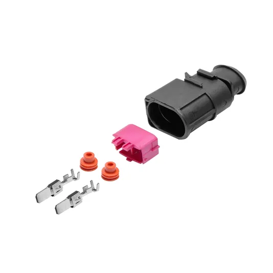 Разъем 1J0973852 (2pin) 2 контакта вентилятора охлаждения двигателя для Audi, Ford, Seat, Volkswagen.