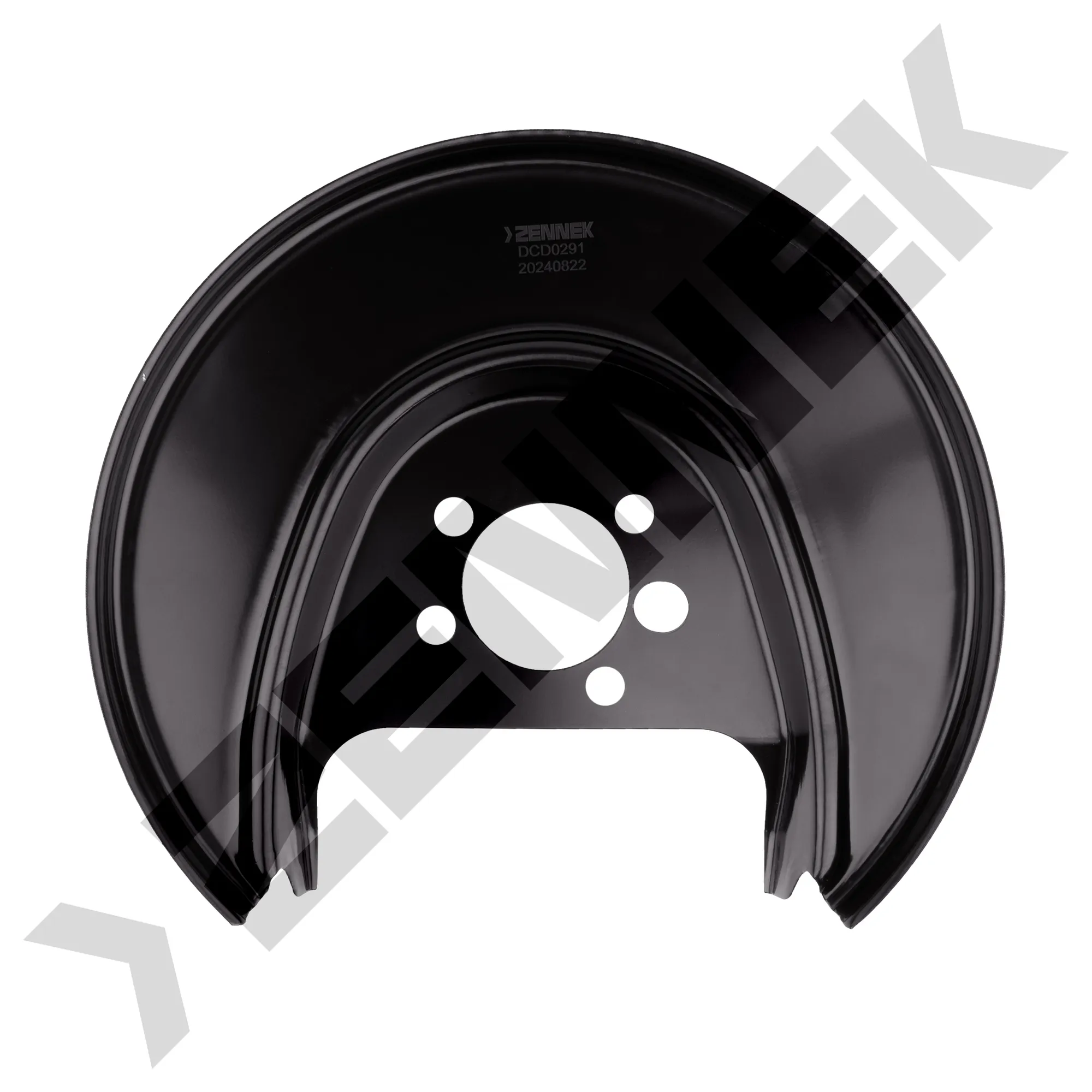 Защита тормозного диска задняя левая VW POLO 02-14, SKODA RAPID 12- ZENNEK DCD0291