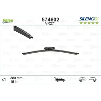 Щетка стеклоочистителя задняя VAG Leon/Octavia/Fabia/Tiguan/Touareg VALEO 574602