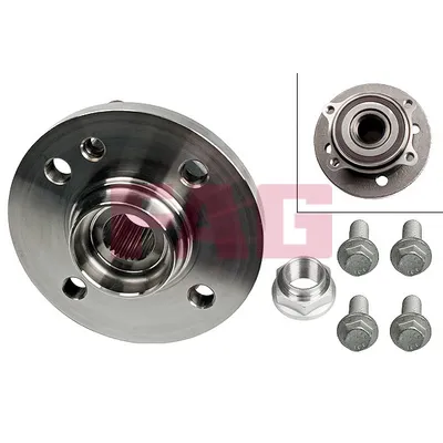 Ступица передняя в сборе L=R MINI Cooper 04-> FAG 713 6494 30