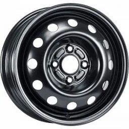 Диск штампованный R14 5.5J 4x100/56.6 ET49 Magnetto Black 14013 AM