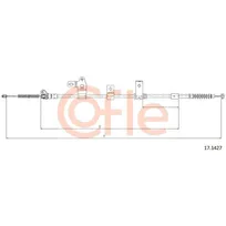 Трос стояночного тормоза лев задн TOYOTA COROLLA all (ZZE120-12) 11/01- COFLE 92171427