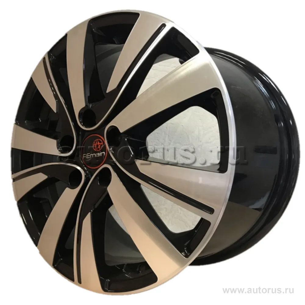 Диск литой R17 7J 5x114.3/67.1 ET50 Remain R185 алмаз черный 18503AR