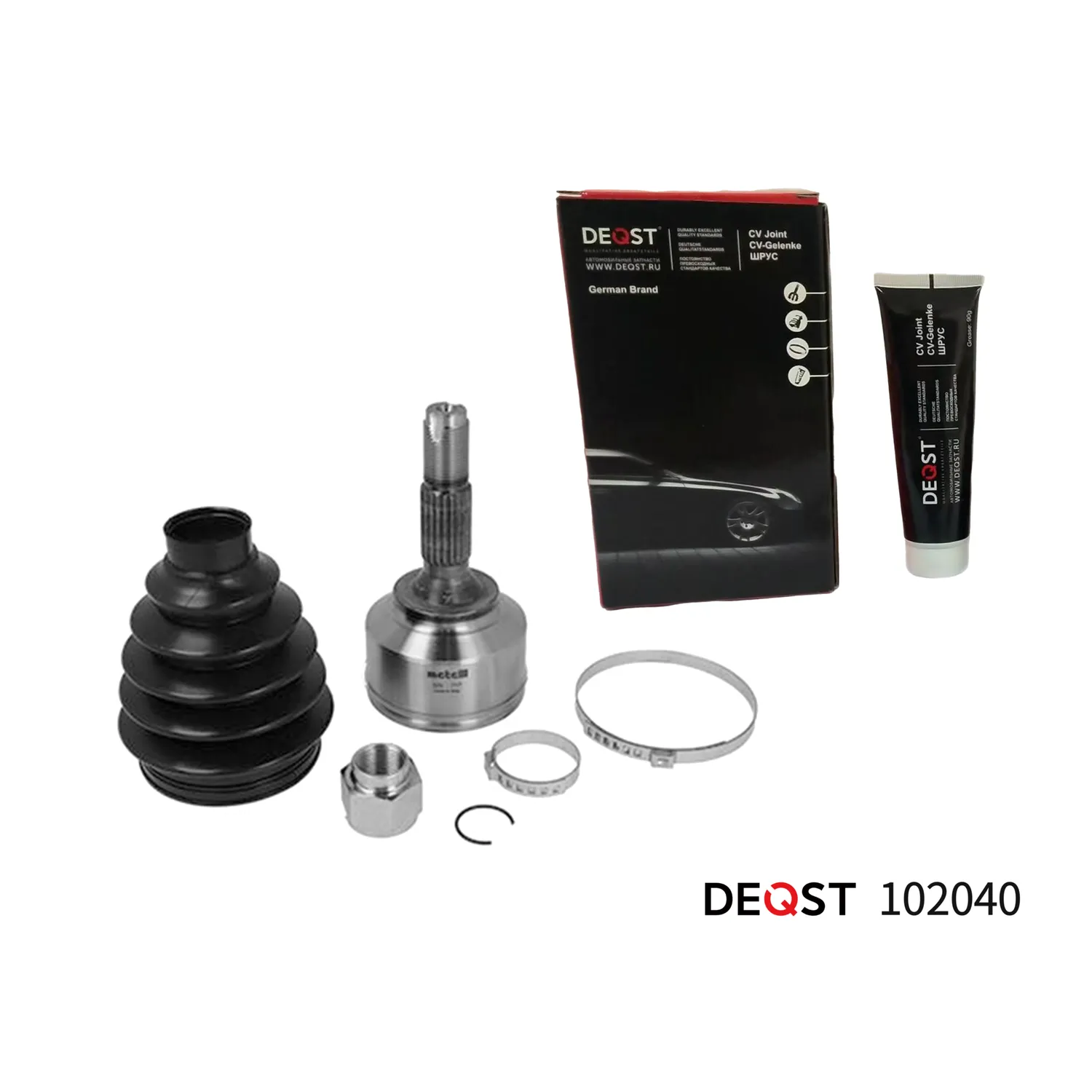 ШРУС. наружний PEUGEOT 206 1.1-1.6 98- DEQST 102040
