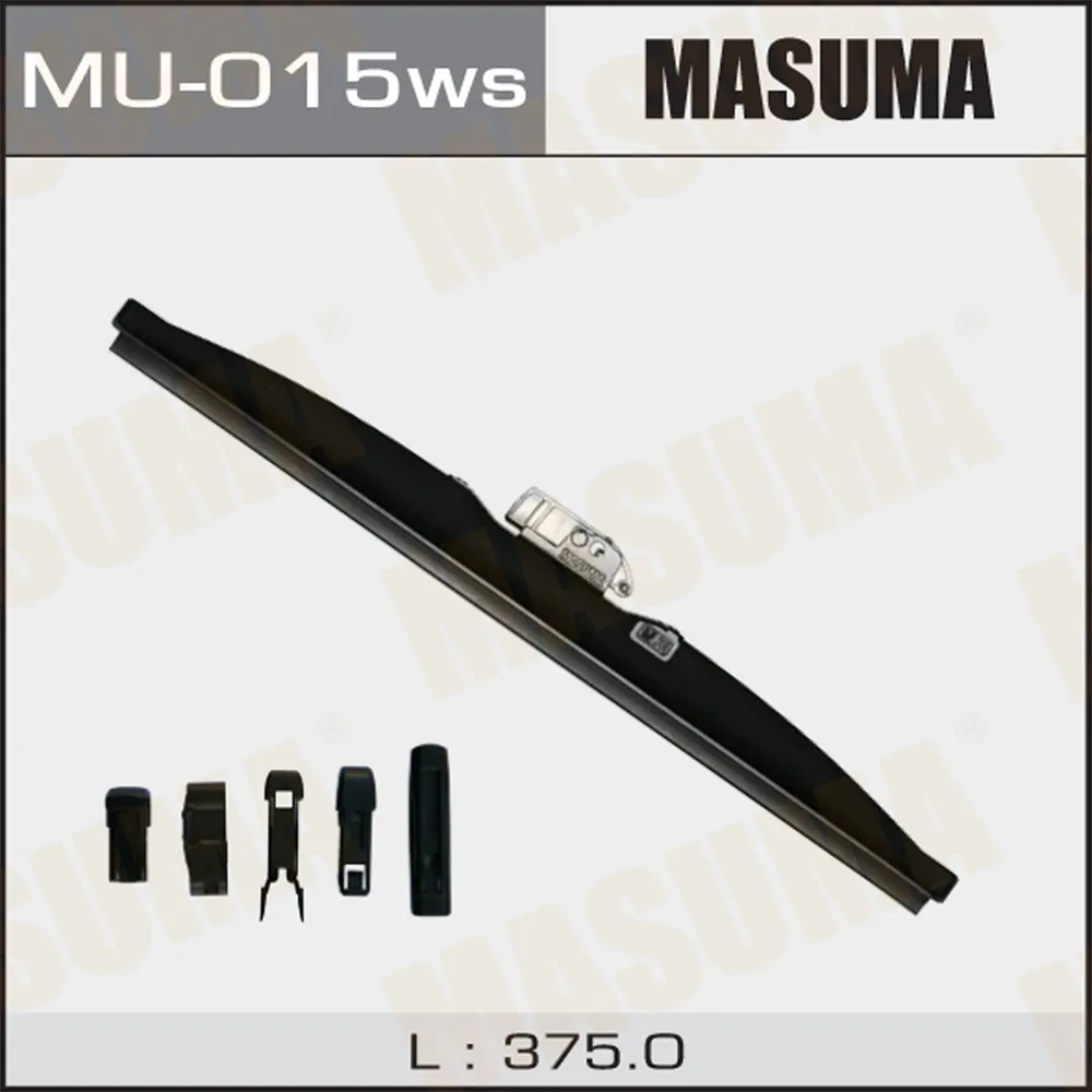 Щетка стеклоочистителя зимняя 375 мм каркасная 1 шт MASUMA Snow Blade MU-015ws