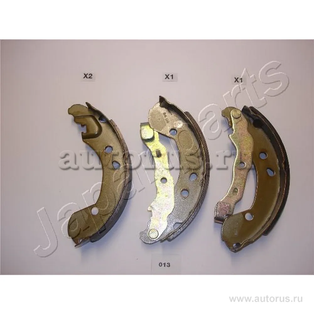 Колодки барабанные NISSAN Micra III (K12)/Note 06-> JAPANPARTS GF-013AF