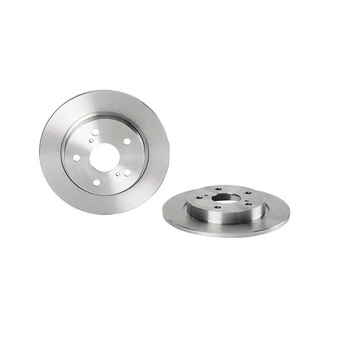 Диск тормозной задний TOYOTA AURIS BREMBO 08.A912.10