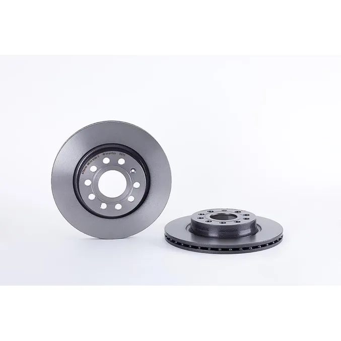 Диск тормозной передний VAG+SKODA ALL 03-> /VENT D=280MM BREMBO 09.9167.11