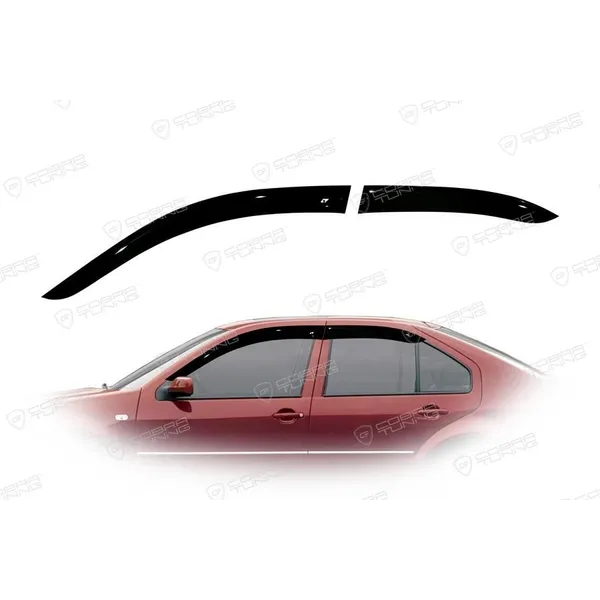 Дефлектора на окна VW Jetta IV 1999-2005/Bora 1999-2005EuroStandard деф.окон Cobra Tuning VE20999
