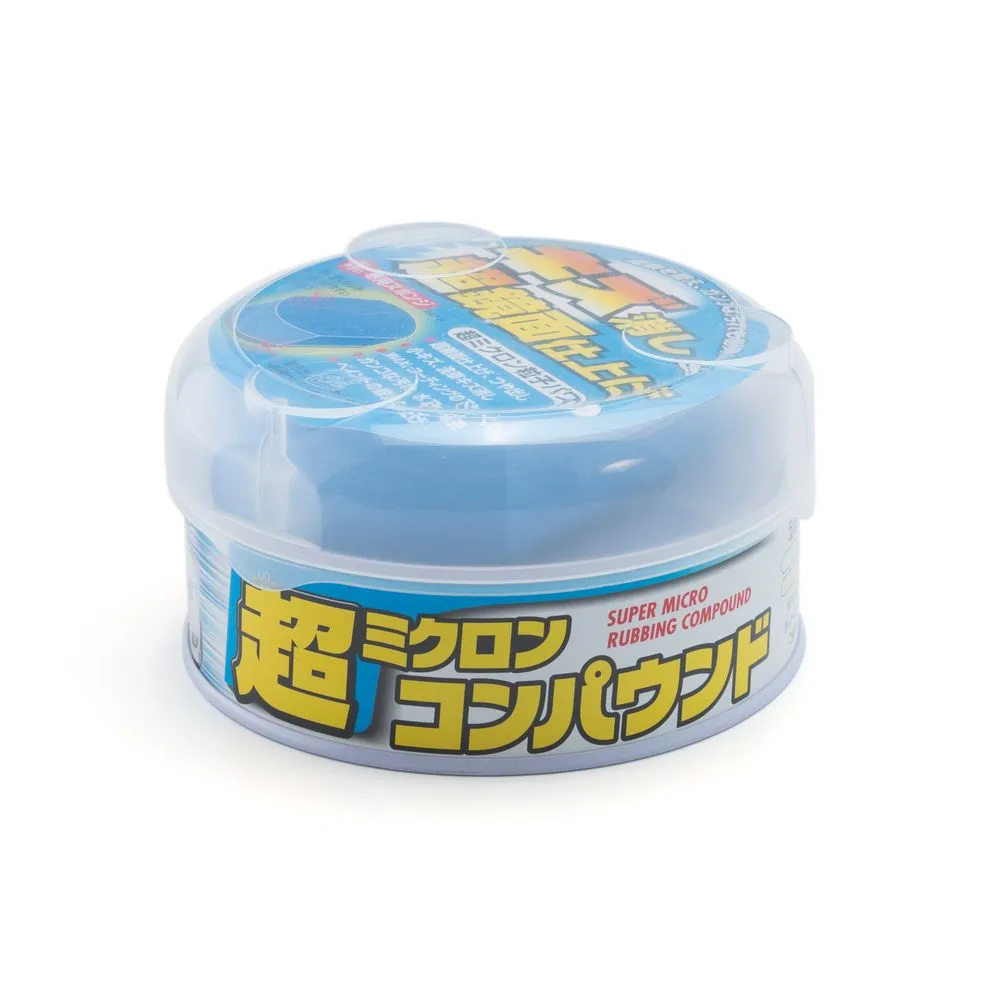 Полироль абразивный мелкий Soft99 Micro Rubbing Compound для светлых,180 гр
