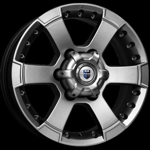 Диск литой R16 7J 6x139.7/106.1 ET30 КИК M56 Дарк платинум 72660
