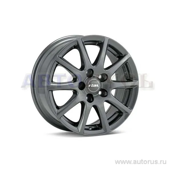 Диск литой R15 6.5J 4x108/65.1 ET25 Rial Milano Titanium MI65525P225