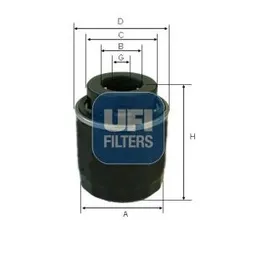 Фильтр масляный UFI 23.494.00