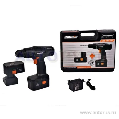 Дрель аккумуляторная 12В 93727659 HANDER HCD-12N-7DK
