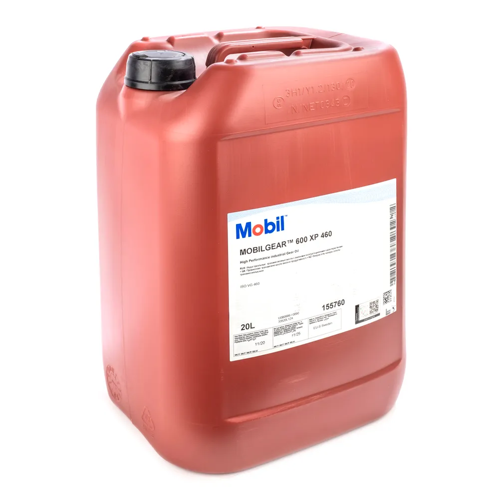 Масло редукторное Mobil Mobilgear 600 XP 460 20 л 155760