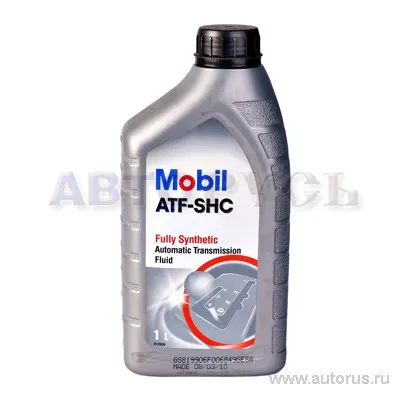 Масло трансмиссионное Mobil ATF SHC синтетическое 1 л 142100