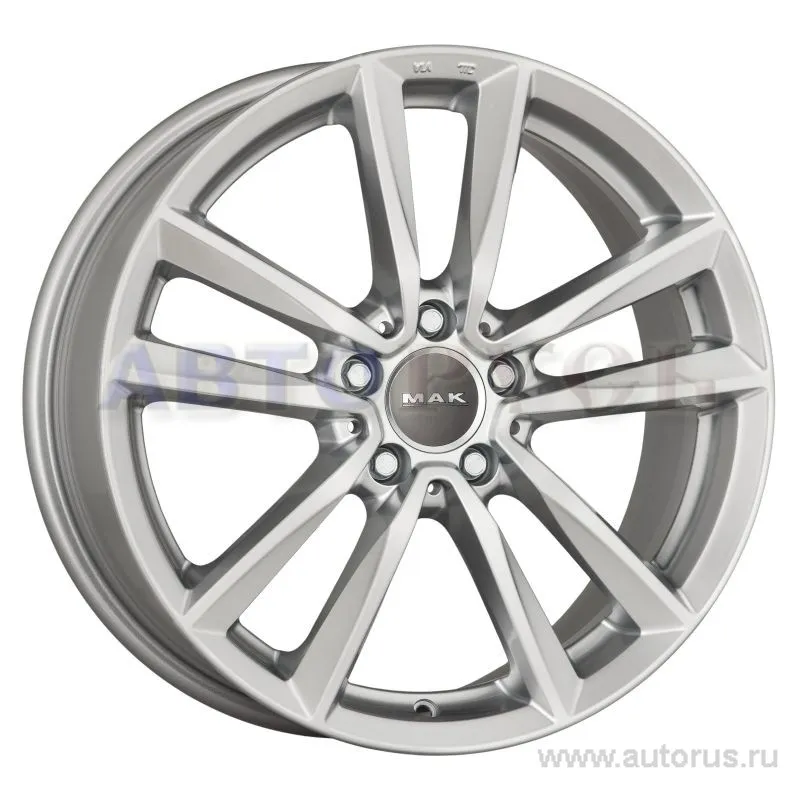 Диск литой R17 7.5J 5x112/66.6 ET52.5 MAK Bremen Silver F7570BCSI53WS6X