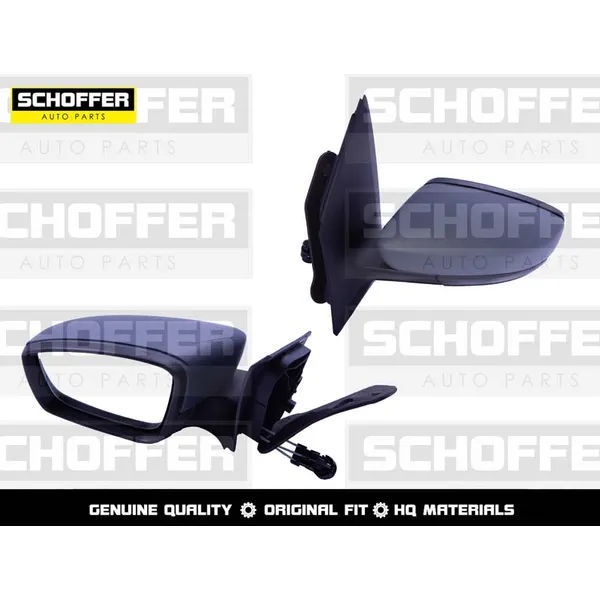 Зеркало левое механическое Volkswagen Polo sedan 10-20 SCHOFFER SHF13033