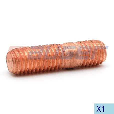 Шпилька (медь) Рнаруж. М10х10х1,5 Рнаруж. М10х20х1,5 L 38 установочная stud-for exhaust pipe-MAN AUGER 87870