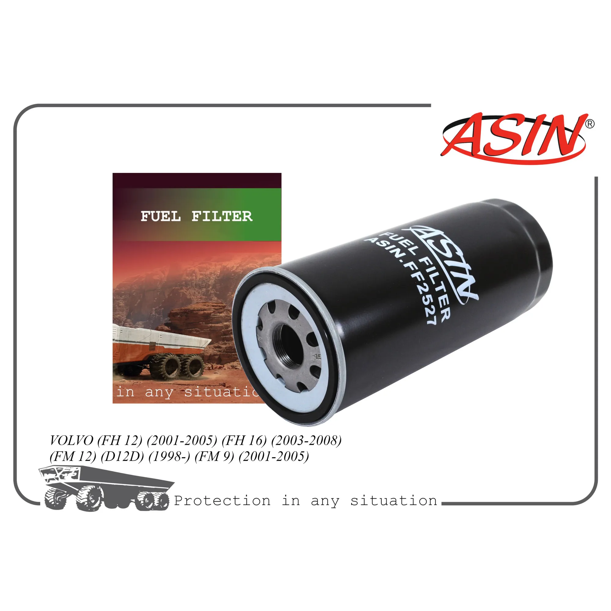 Топливный фильтр ASIN ASIN ASIN.FF2527