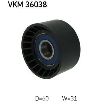 Ролик натяжителя приводного ремня SKF VKM 36038