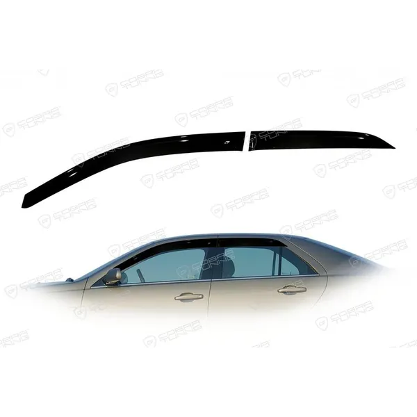 Дефлектора на окна Cadillac STS I Sd 2004-2011EuroStandard деф.окон Cobra Tuning CE10504