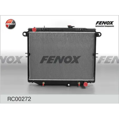 Радиатор охлаждения Toyota Land Cruiser 4.7 02- FENOX RC00272