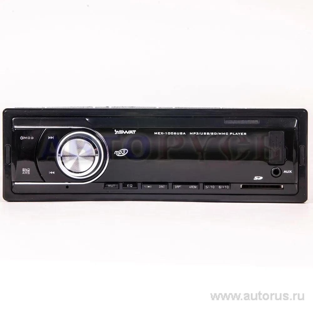 Автомагнитола SWAT MEX-1006UBA, 4x50вт, USB