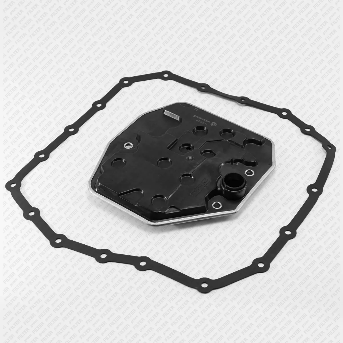 Фильтр АКПП с прокладкой TOYOTA Allion/Premio/Avensis/Previa/RAV4 08-> GREEN FILTER AF0101