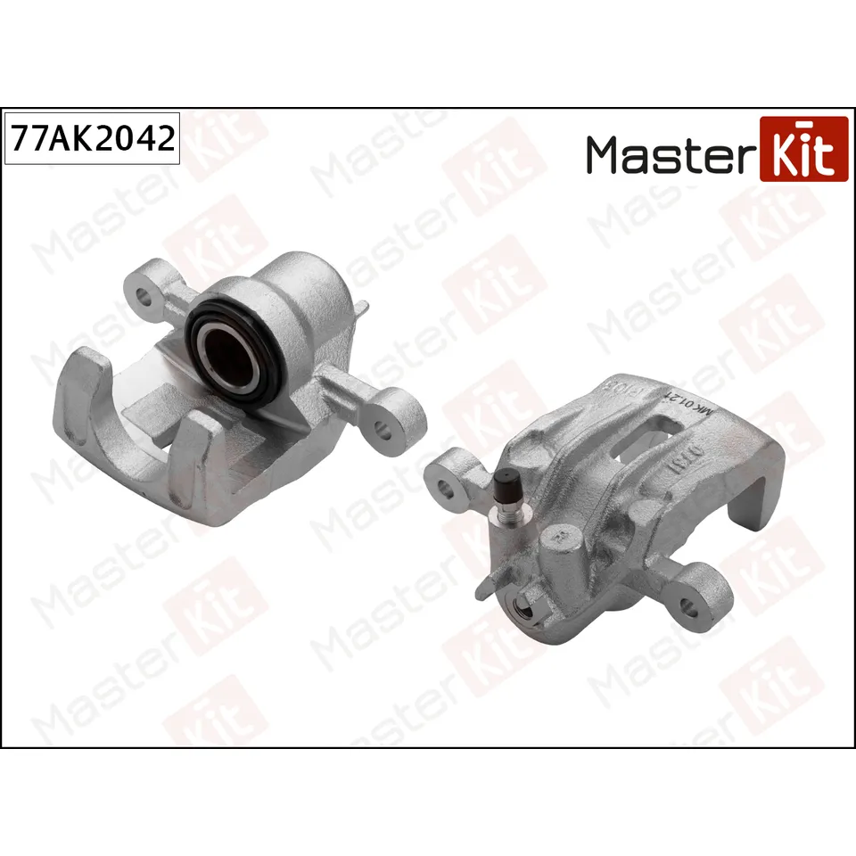 Тормозной суппорт зад. прав. Kia CEE'D 2006 - 2013 MASTERKIT 77AK2042
