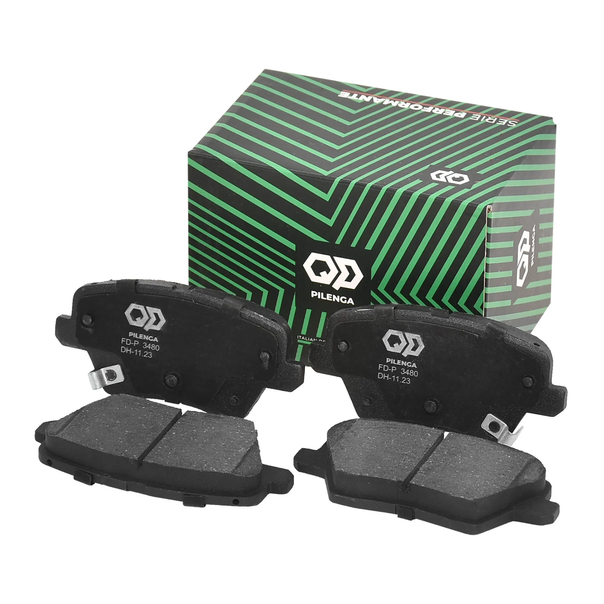 Колодки тормозные дисковые задние для HYUNDAI/KIA CEED III (CD) PILENGA FD-P 3480