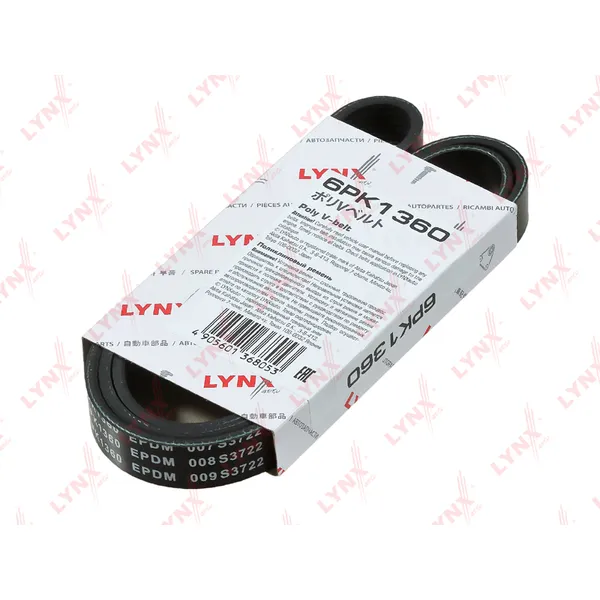 Ремень поликлиновый LYNXauto 6PK1360
