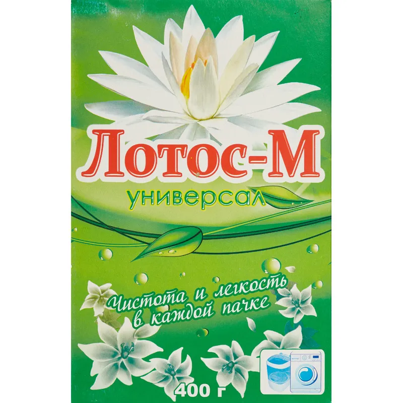 Порошок стиральный Лотос-М универсал 400 гр 373789