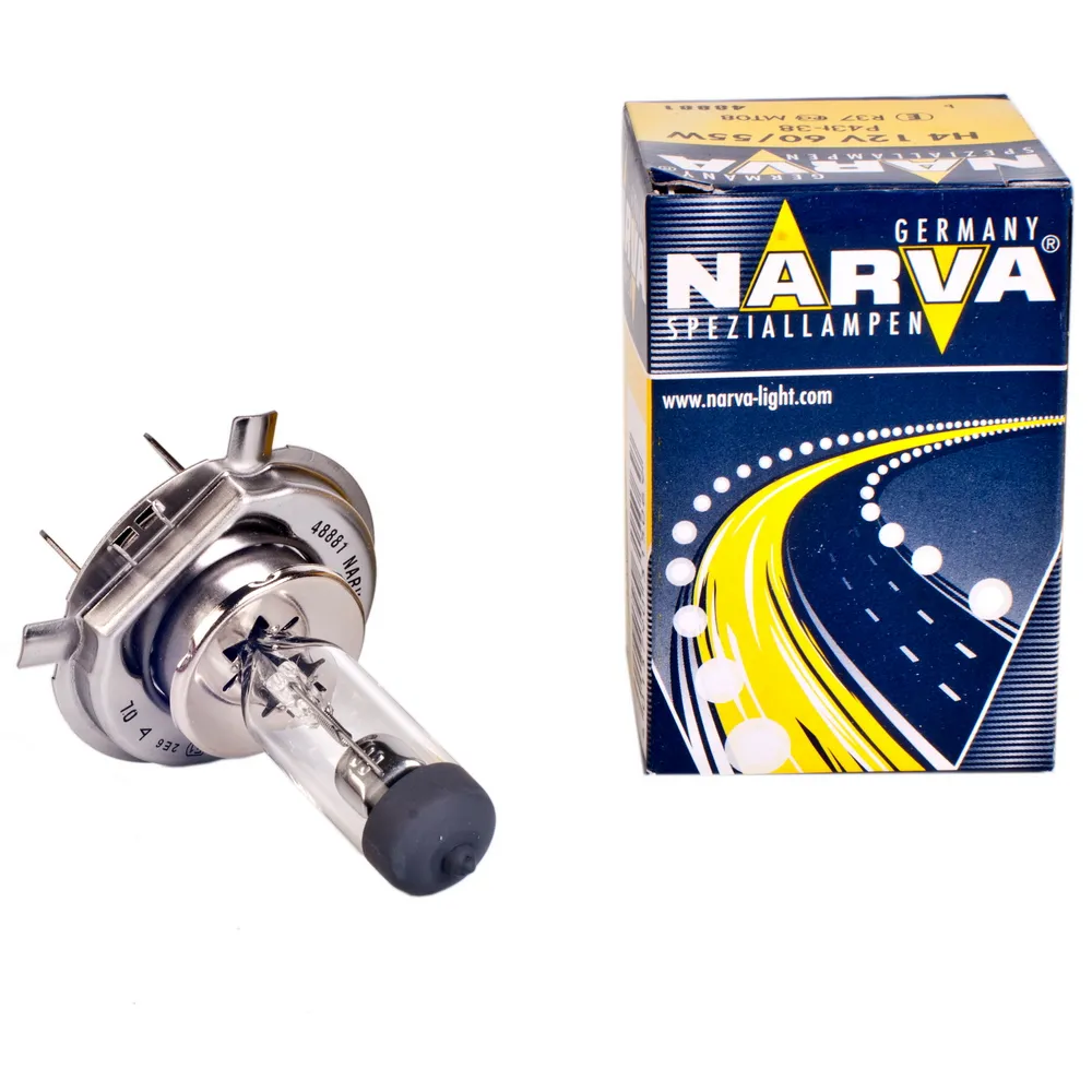 Лампа 12V H4 60/55W NARVA Range Power 1 шт. картон 48878RP