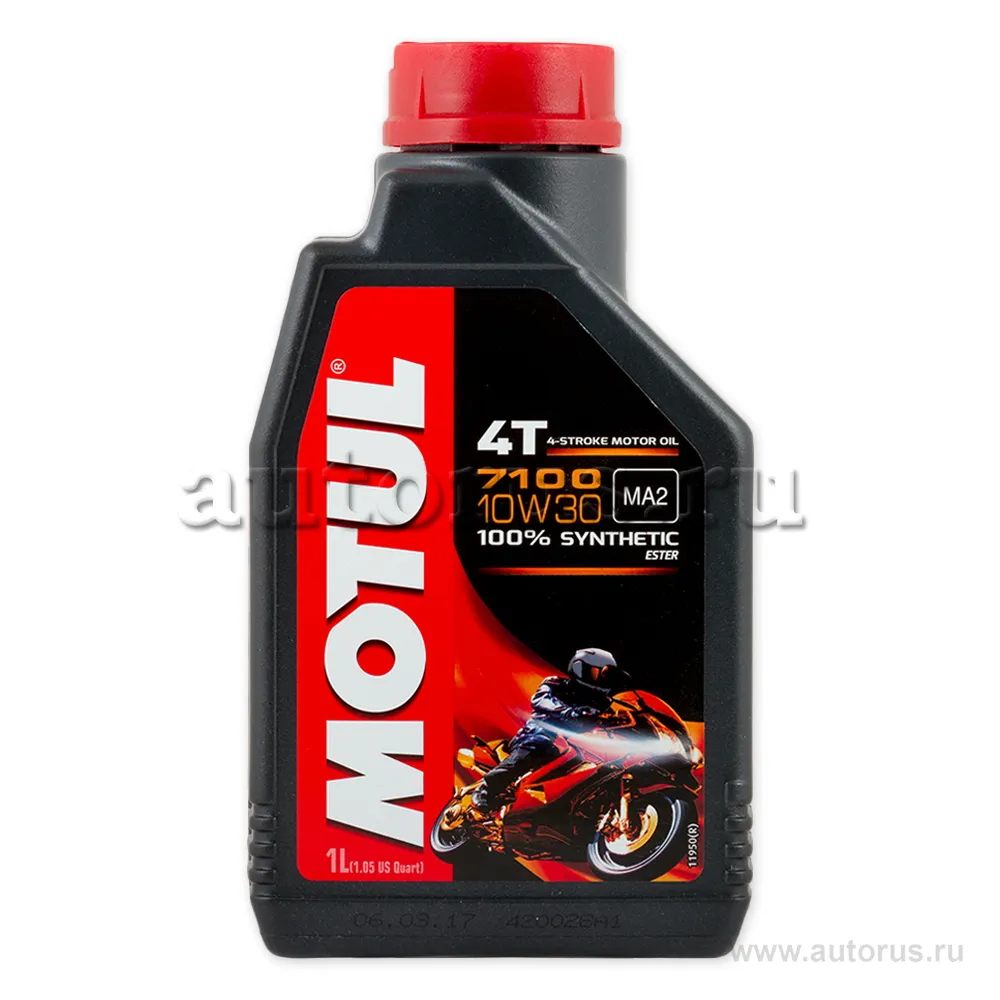 Масло моторное 4T Motul 7100 4T 10W30 1 л 104089