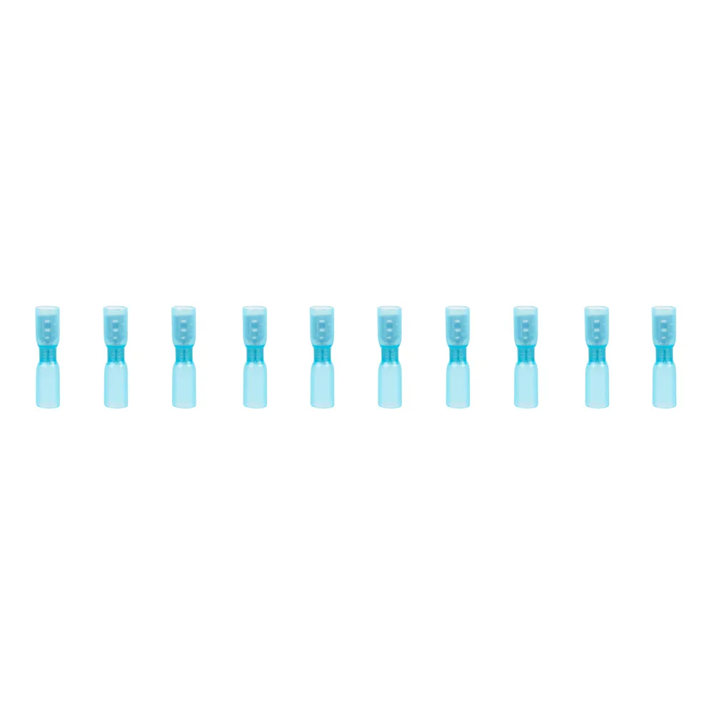 Разъемы плоские полностью изолированные РПИ-М(н) 1.5-2.5 AWG(16-14) b=5.2мм (10шт) синие, , Max Вт ARNEZI A0110122