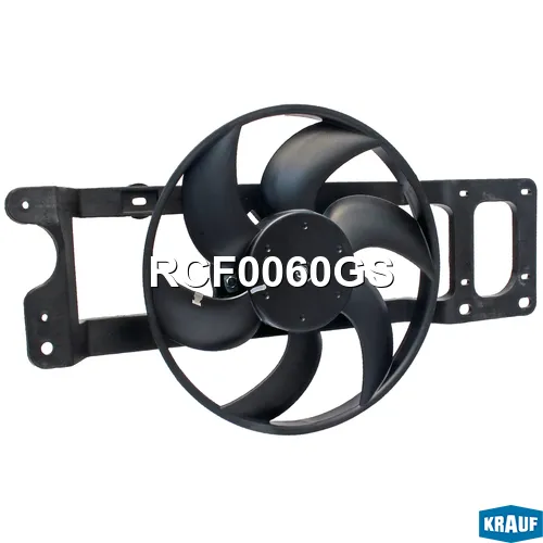 Вентилятор охлаждения Renault Clio II, Clio Symbol, Kangoo 1.2i, Logan KRAUF RCF0060GS