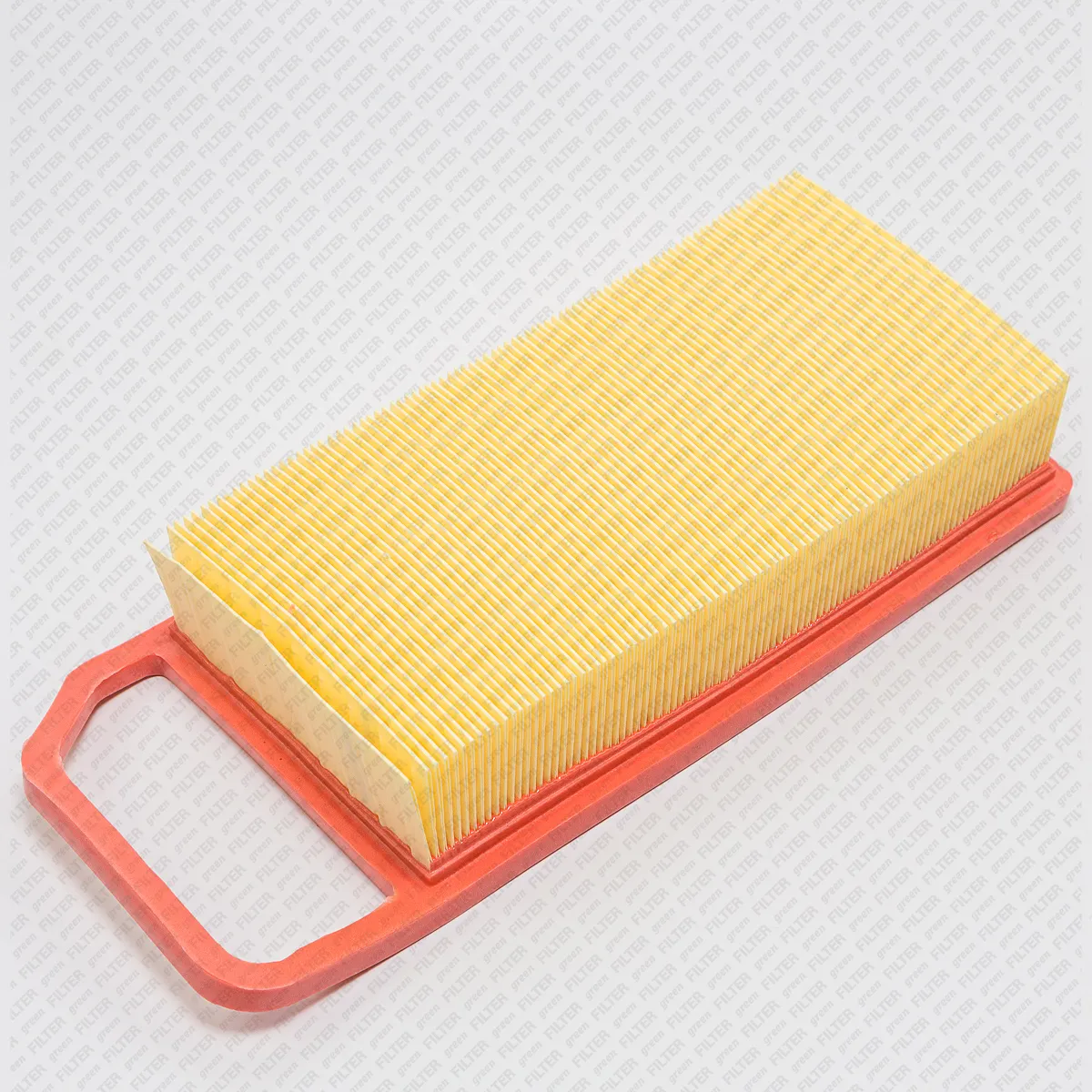 Фильтр воздушный CITROEN C5 04-> PEUGEOT 407 04-> GREEN FILTER LF0375