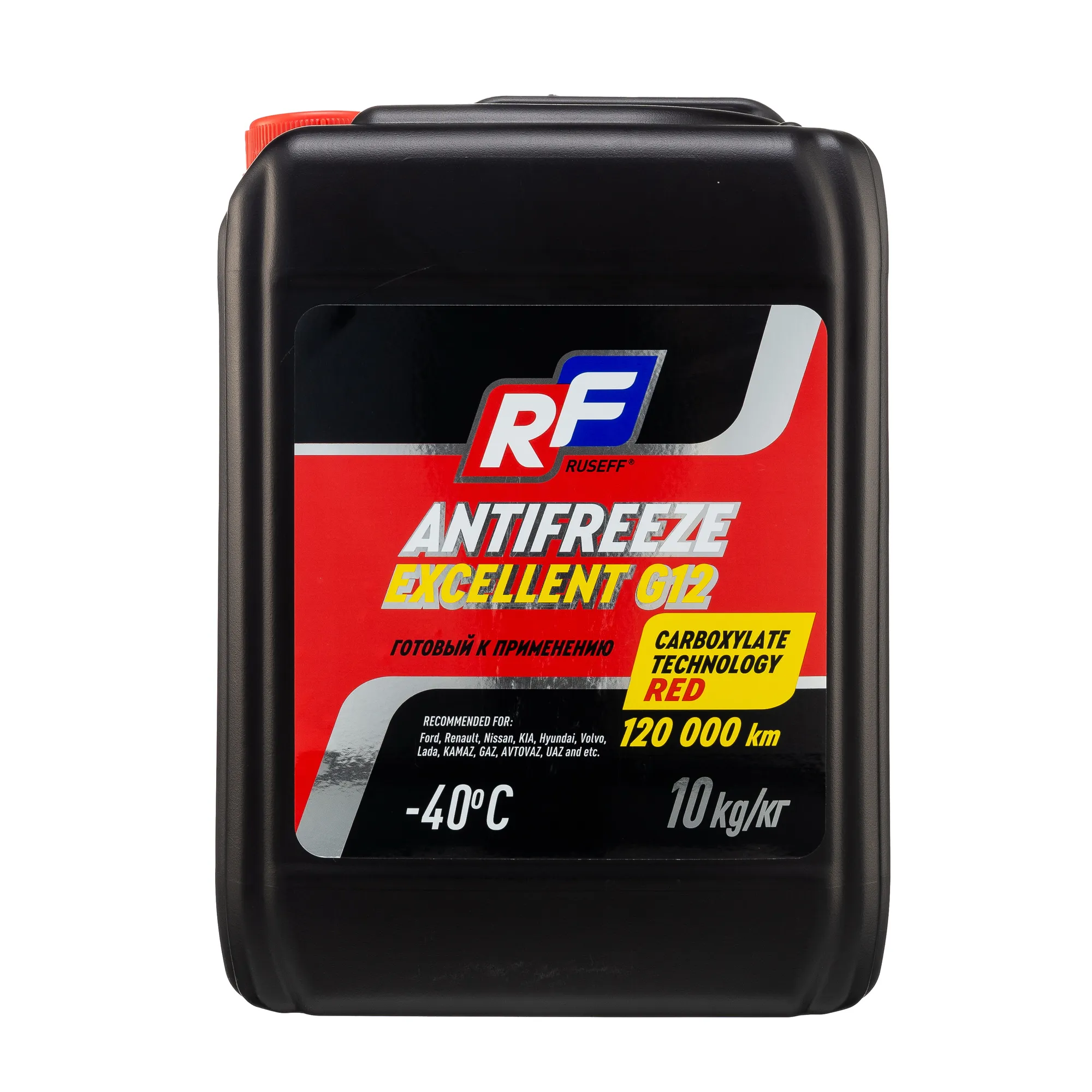 Антифриз ANTIFREEZE EXCELLENT G12 40 (10кг) RUSEFF 17358N