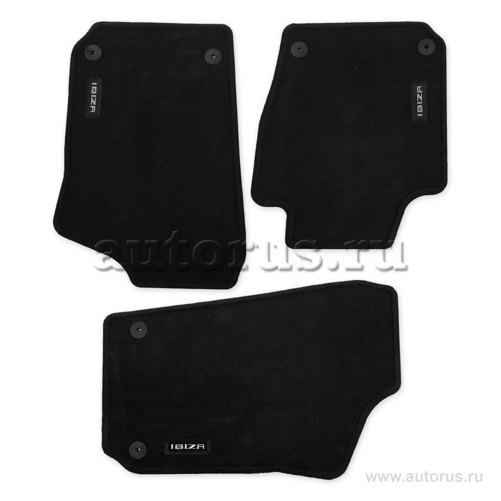 Коврики салона текстильные ibiza VAG 6J0061675 041