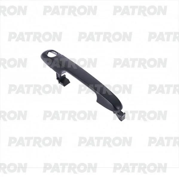 Ручка двери наружн передн лев Kia Soul 11-13 (черн) PATRON P200236L