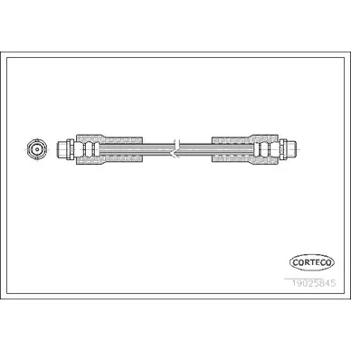 Шланг тормозной передний L,R AUDI A4/A6/Superb I/Passat B5 all 95-05