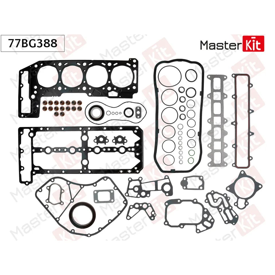 Комплект прокладок IVECO DAILY IV F1CE0481A MASTERKIT 77BG388