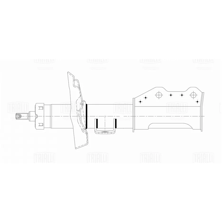 Амортизатор для а/м Opel Astra J (10-)/Chevrolet Orlando (10-) (стойка) пер. прав. TRIALLI AG 21363