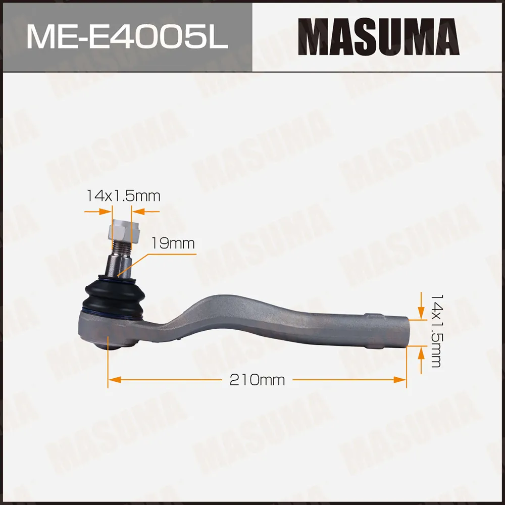 Наконечник рулевой тяги MASUMA MEE4005L